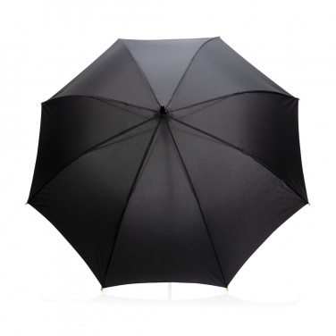 Logotrade reklaamkingid pilt: 23" Impact AWARE™ RPET 190T automaatselt avatav bambusest vihmavari