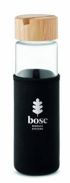 Logotrade ärikingitused pilt: Klaaspudeli bambusest kaas 600ml