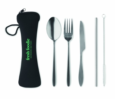 Logotrade reklaamkingi foto: Roostevabast terasest söögiriistade komplekt