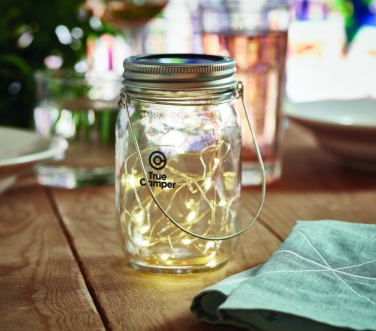 Logo trade ärikingituse pilt: Solar mason jar välivalgusti