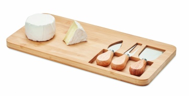 Logotrade ärikingitused pilt: Bamboo Cheese lauakomplekt Leipzig