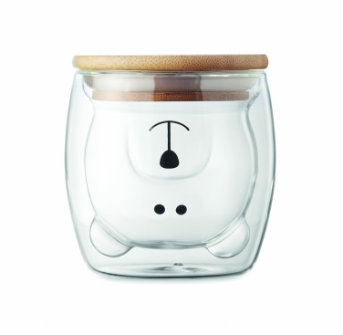 Logo trade reklaamkingituse pilt: Kaheseinaline borosilikaatkruus