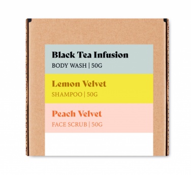 Logo trade reklaamkingituse pilt: Vegan Gift reisikomplekt