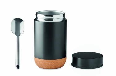 Logotrade reklaamkingid pilt: Topeltseintega toidutermos lusikaga 400 ml
