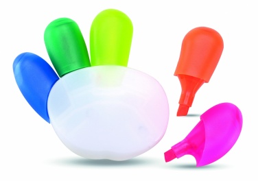 Logotrade reklaamtoote foto: 5 värvi highlighter