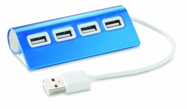 Logo trade reklaamtoote pilt: 4-pordiline USB-jaotur