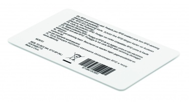 Logotrade reklaamtoote foto: RFID Anti-skimming kaart