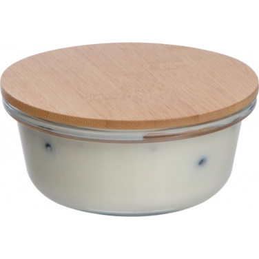 Logo trade firmakingituse pilt: Kauss bambusest kaanega BOUILLON