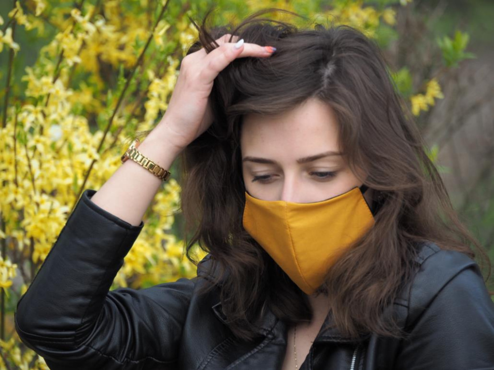 Logo trade reklaamkingitused foto: VENUS puuvillane näomask 1377165