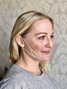 Logotrade ärikingitused pilt: ATENA läbipaistev näokaitse-mask suu ja nina jaoks 1461162