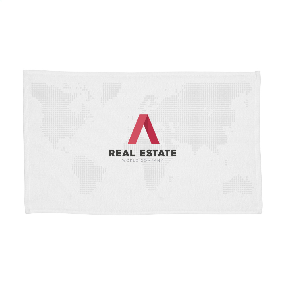 Logo trade meened foto: Prinditud vannirätik 300 g/m² 70x140