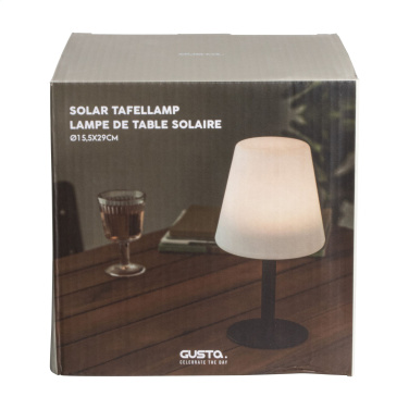 Logotrade reklaamkingituse foto: Gusta Solar laualamp