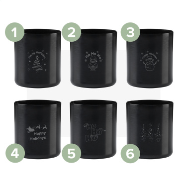 Logotrade ärikingi foto: Woooshi lõhnaküünal True Wood X-Mas