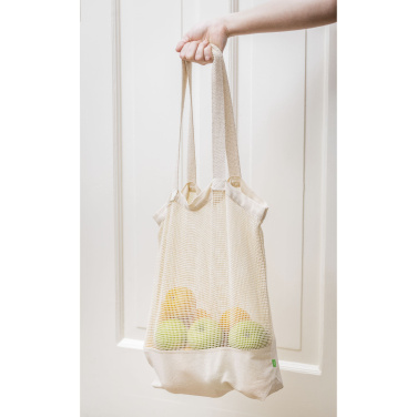 Logotrade firmakingituse foto: Natura Organic Mesh Shopper (180 g/m²) ostukott