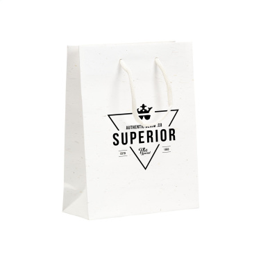 Logo trade firmakingituse pilt: Õlgkiududega taaskasutatud Leaf It Bag (180 g/m²) S