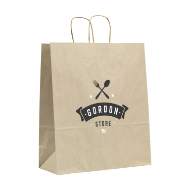 Logotrade firmakingi foto: Leaf It Bag Lai taaskasutatud rohupaber (90 g/m²) L