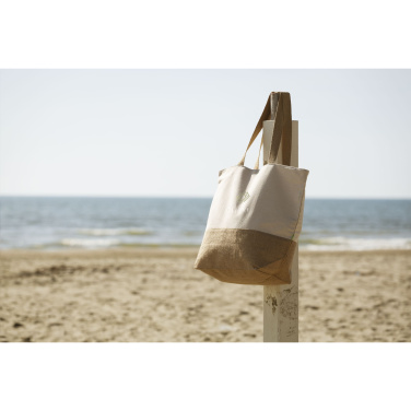 Logo trade reklaamkingitused foto: Cancun Beachbag orgaaniline puuvill (320 g/m²)