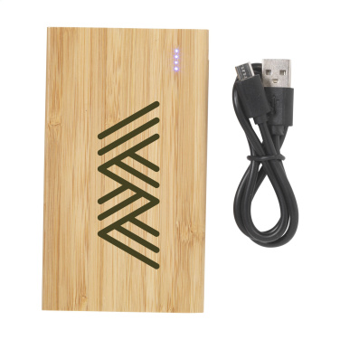 Logotrade reklaamkingid pilt: Bamboo 4000 bambusest akupank