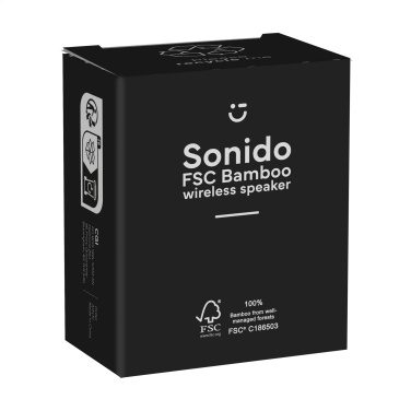 Logotrade meene foto: Sonido 5W bambusest juhtmevaba kõlar