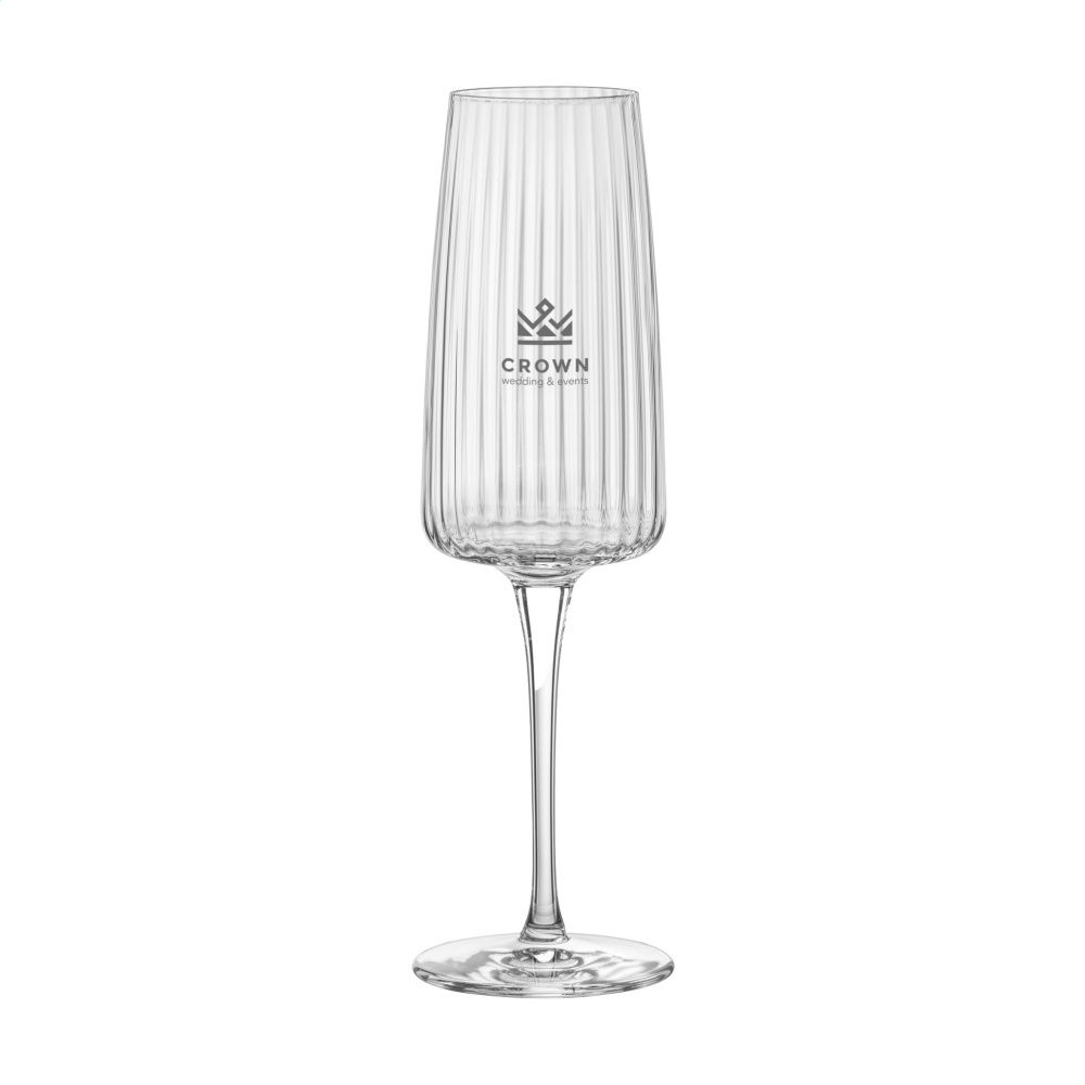 Logo trade ärikingituse pilt: Ribbio šampanjaklaas 255 ml
