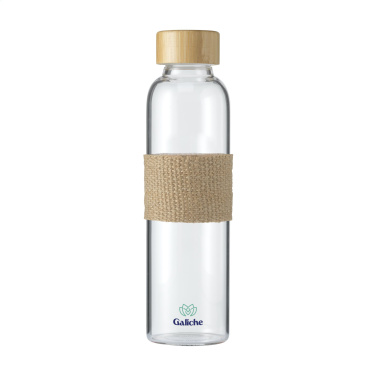 Logotrade ärikingid pilt: Senga Glass Bamboo 500 ml joogipudel