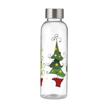 Logo trade reklaamkingitused foto: Senga GRS RPET pudel 500 ml X-Mas