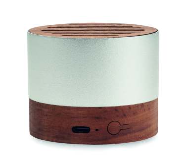 Logotrade firmakingitused pilt: SOUNEUZ taaskasutatud alumiiniumist kõlar