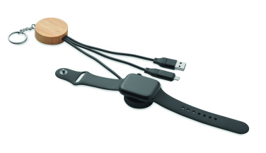 Logotrade meene foto: BULE võtmehoidjaga 4in1 60 W kaabliga