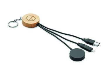 Logotrade firmakingid pilt: BULE võtmehoidjaga 4in1 60 W kaabliga