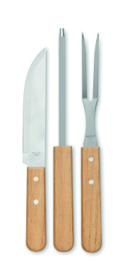 Logotrade firmakingi foto: TOOLDERA roostevabast terasest grillitööriistad