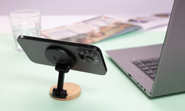 Logotrade firmakingid pilt: Magmount RCS taaskasutatud plastist ja bambusest telefonialus