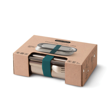 Logotrade reklaamtooted pilt: Black+Blumi roostevabast terasest suur söögikarp