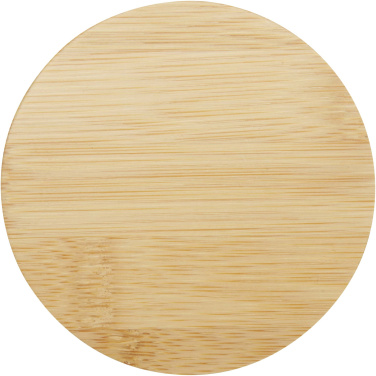 Logotrade reklaamtooted pilt: Leona 350 ml klaastass bambusest kaanega