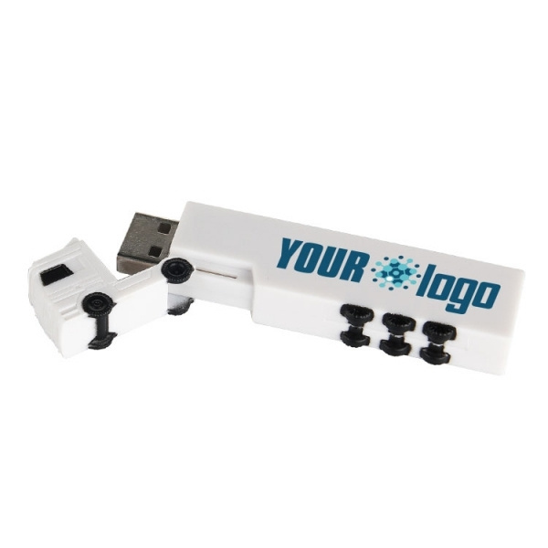 Logotrade ärikingi foto: Plastist USB-mälupulk