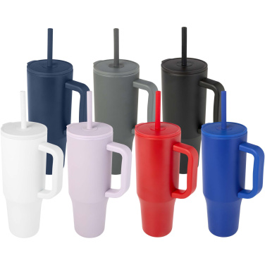 Logotrade firmakingi foto: Brady 900 ml RCS-sertifikaadiga termoskruus silikoonkõrrega