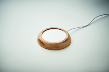 Logotrade ärikingituse foto: Bambusest kruusisoojendaja USB-ga MUGLET