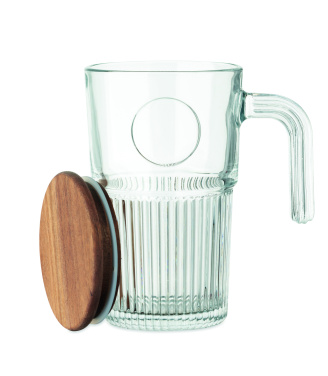 Logo trade reklaamtoote pilt: Klaasist kruus 450ml VITRIO JAR