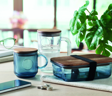Logo trade meene pilt: Ribiline klaasist kruus 300ml VITRIO MUG