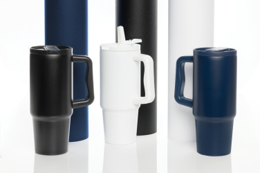 Logo trade firmakingi pilt: Embrace lekkekindel roostevabast terasest kruus 900ml