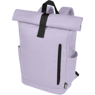 Logo trade reklaamkingituse pilt: Byron 15,6" GRS RPET rull-top seljakott 18L
