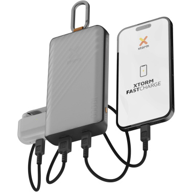 Logo trade reklaamtoote pilt: Xtorm XG2S101 Go2 10.000 mAh 15W päikesepatarei koos tulega