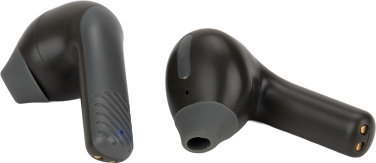 Logo trade firmakingi pilt: Bluetooth-kõlar HF01 sisseehitatud kõrvaklappidega 2-ühes