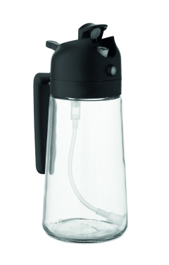 Logo trade reklaamkingi pilt: DIP klaasist õlidosaator ja pihusti