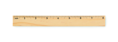 Logo trade reklaamkingituse pilt: RULER20 puidust joonlaud 20cm