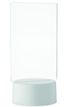 Logotrade meene foto: LEDMEMO valgustatud LED-märkmetahvel