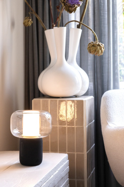 Logo trade reklaamkingid foto: Lux RCS taaskasutatud plastist 10W kõlar-lamp