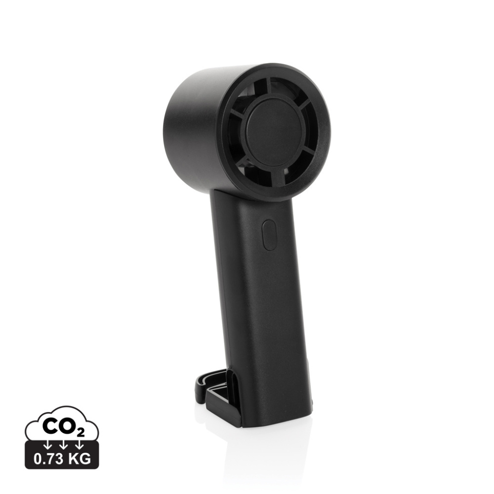 Logo trade firmakingid foto: Twist RCS taaskasutatud plastist laetav kaasaskantav ventilaator