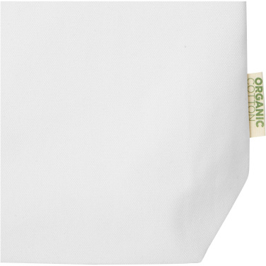 Logotrade firmakingi foto: Odisha 180 g/m² OCS orgaaniline laia põhjaga kandekott 11L