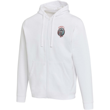 Logotrade ärikingitused pilt: Jasper 280 g/m² unisex OCS orgaanilisest taaskasutatud materjalist kapuutsiga dressipluus