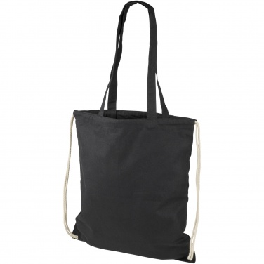 Logotrade liikelahja mainoslahja kuva: Eliza 240 g/m² -puuvillareppu kiristysnyörillä 6L